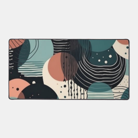 Minimaal Abstract Naadloos Patroon - Geometrisch ( Bureaumat (Voorkant)