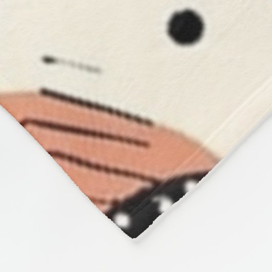 Minimaal Abstract Naadloos Patroon - Geometrisch ( Fleece Deken (Hoek)