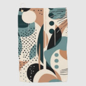 Minimaal Abstract Naadloos Patroon - Geometrisch ( Golfhanddoek (Voorkant)