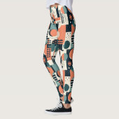 Minimaal Abstract naadloos patroon - geometrisch ( Leggings (Links)