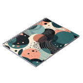 Minimaal Abstract Naadloos Patroon - Geometrisch ( Notitieboek (Linkerzijde)