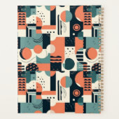 Minimaal Abstract naadloos patroon - geometrisch ( Planner (Achterkant)