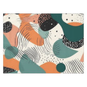 Minimaal Abstract Naadloos Patroon - Geometrisch ( Tafelkleed (Voorkant (Horizontaal))