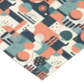 Minimaal Abstract naadloos patroon - geometrisch ( Tafelkleed (Gekanteld)