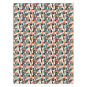 Minimaal Abstract naadloos patroon - geometrisch ( Tafelkleed (Voorkant)