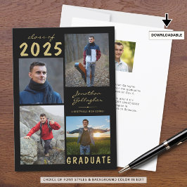 Minimaal Afstuderen 5 Photo Collage Script Aankondiging