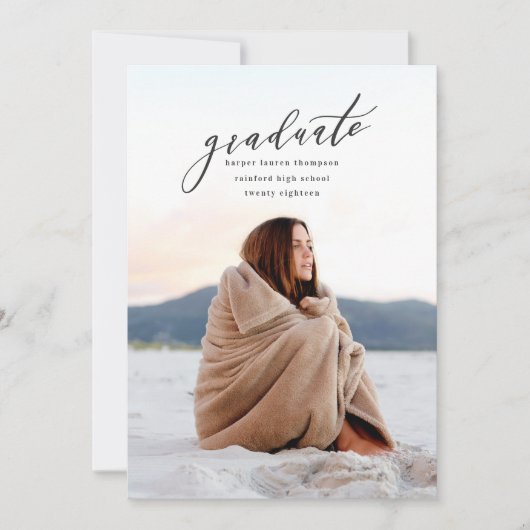 MINIMAAL AFSTUDEREN AANKONDIGING (Voorkant)