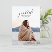 MINIMAAL AFSTUDEREN AANKONDIGING (Staand voorkant)