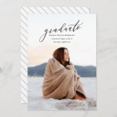 MINIMAAL AFSTUDEREN AANKONDIGING (Voorkant / Achterkant)