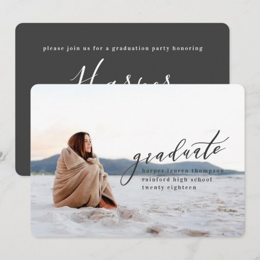 MINIMAAL AFSTUDEREN KAART (Voorkant / Achterkant)