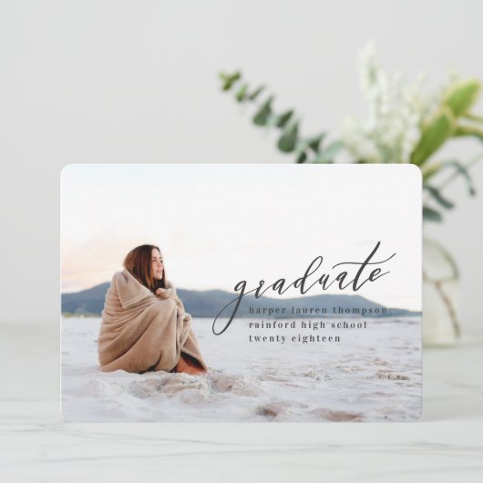 MINIMAAL AFSTUDEREN KAART (Staand voorkant)