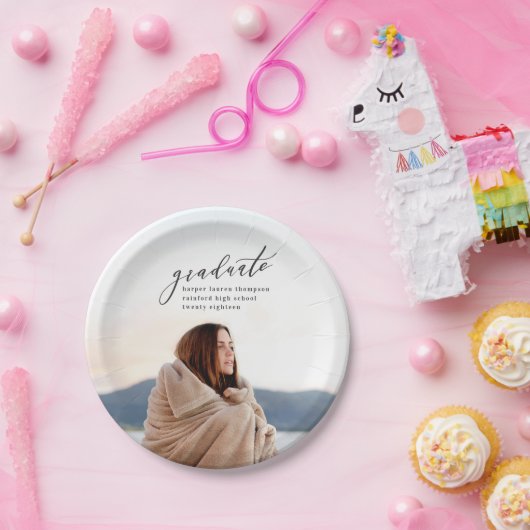 MINIMAAL AFSTUDEREN PAPIEREN BORDJE (Feest)