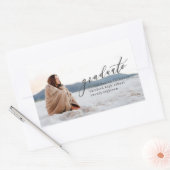 MINIMAAL AFSTUDEREN RECHTHOEKIGE STICKER (Envelop)