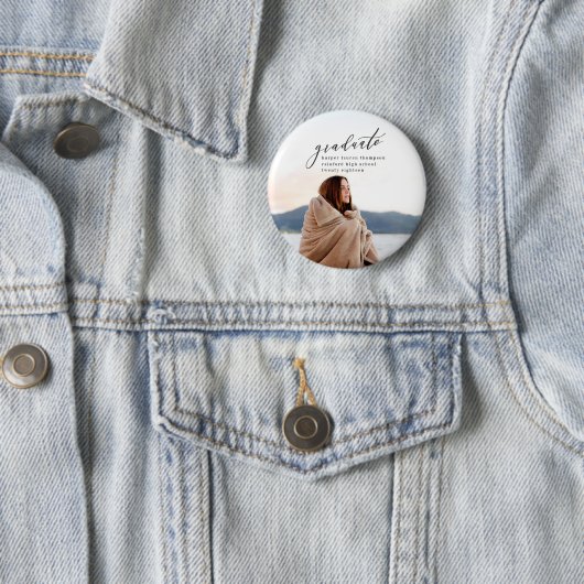 MINIMAAL AFSTUDEREN RONDE BUTTON 5,7 CM (In situ)