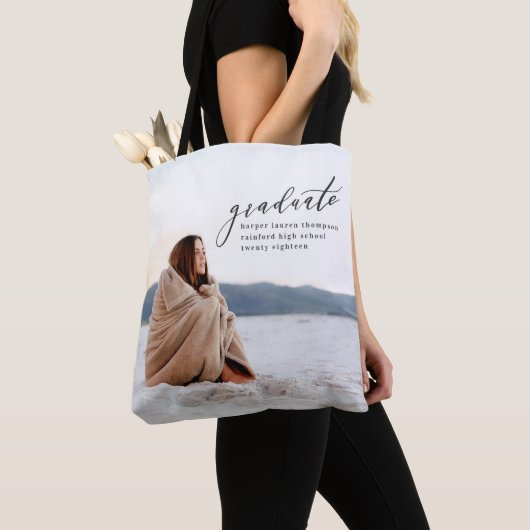 MINIMAAL AFSTUDEREN TOTE BAG (Dichtbij)