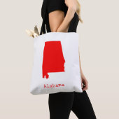 Minimaal Alabama Verenigde Staten Tote Bag (Dichtbij)