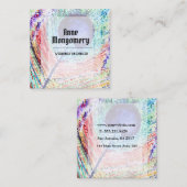 Minimaal Art Square Visitekaartje (Voorkant / Achterkant)