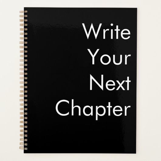 Minimaal Auteursjournaal Planner (Voorkant)