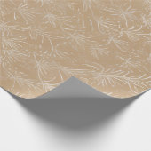 Minimaal batik bloempatroon cadeaupapier (Hoek)