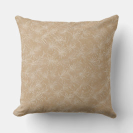 Minimaal batik bloempatroon kussen