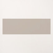 Minimaal beige kust yogamat (Achterkant (horizontaal))
