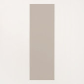Minimaal beige kust yogamat (Achterkant)