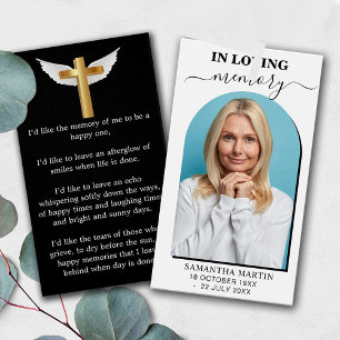 Minimaal Bladwijzer van de herfst van de Foto Visitekaartje