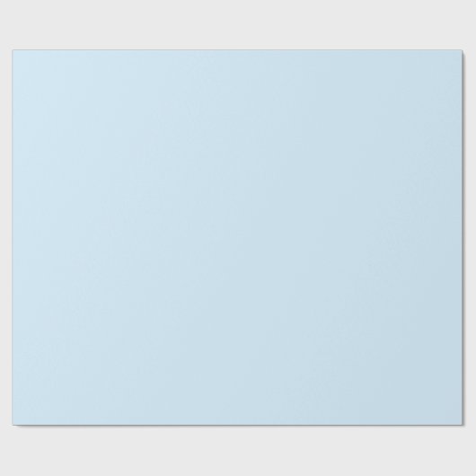 Minimaal blauw vakantie inpakpapier (Vlak)