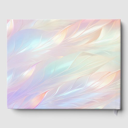 Minimaal Bloemen Gastboek Gastenboek (Achterkant)