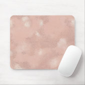 Minimaal Blush Spikkelpatroon Muismat (Met muis)