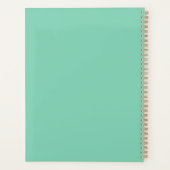 Minimaal Boho Woestijn Thema maandelijks Planner (Achterkant)