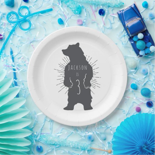 Minimaal Bord Beer op jaarpapier (Feest)