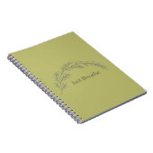 Minimaal Botanisch Notitieboek 'Gewoon Ademhalen' (Rechterzijde)