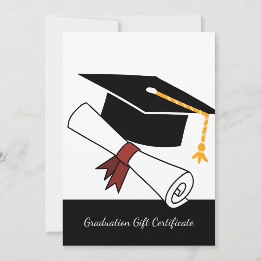 Minimaal cadeaubon voor kleine bedrijven met Afstu (Voorkant)