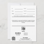 Minimaal cadeaubon voor kleine bedrijven met Afstu (Achterkant)