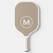 Minimaal Classic Monogram Pickleball Paddle (Achterkant)