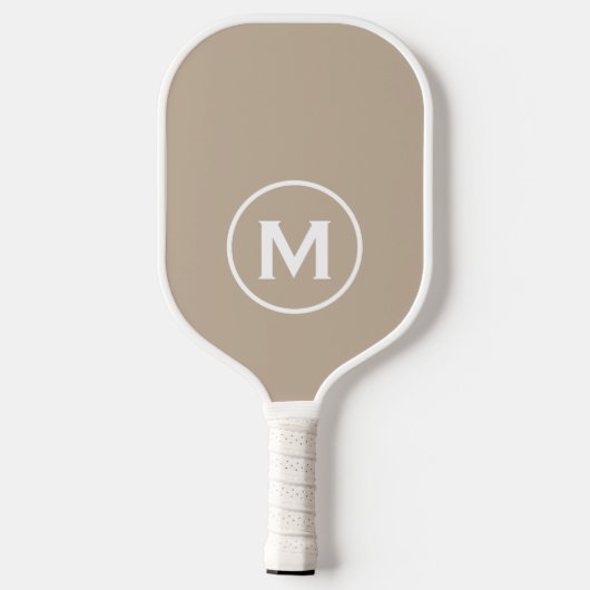Minimaal Classic Monogram Pickleball Paddle (Achterkant)