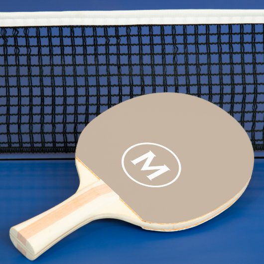 Minimaal Classic Monogram Tafeltennisbatje (Insitu)
