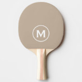 Minimaal Classic Monogram Tafeltennisbatje (Voorkant)