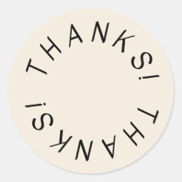 Minimaal dank u sticker Poshmark verkoper benodigd