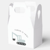 Minimaal digitaal papier voor de bouwpartij bedankdoosjes (Geopend)