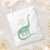Minimaal Dinosaur Birthday Party Bedankzakje (Geknipt)