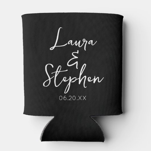 Minimaal Drink ik naar die aangepaste namen bruilo Blikjeskoeler (Achterkant)