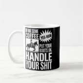 Minimaal Drink Some Coffee Zet Je Koffiemok (Links)