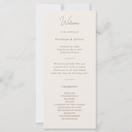 Minimaal eenvoudig  Lijst (Voorkant)