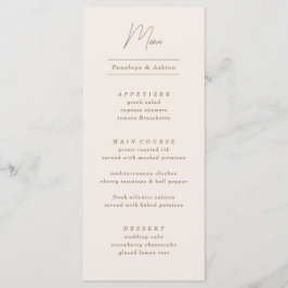 Minimaal eenvoudig  Lijst Menu