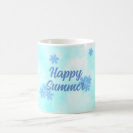 Minimaal Elegant Best Friendever Blauw Monogram Koffiemok