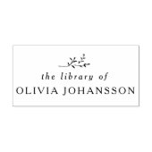 Minimaal Elegant Botanisch Uit De Bibliotheek Van Zelfinktende Stempel (Design)