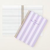 Minimaal Elegant Gestreept Gebedsjournaal Notitieb Notitieboek (Binnen)