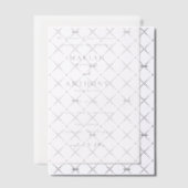 Minimaal Elegant Huwelijk Vellum Uitnodigingen (Offset (Uitnodiging))